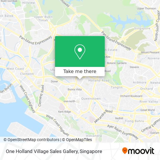 One Holland Village Sales Gallery map