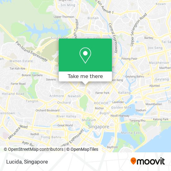 Lucida map