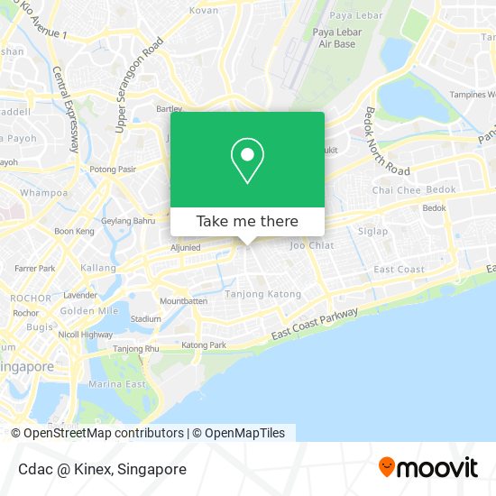 Cdac @ Kinex map