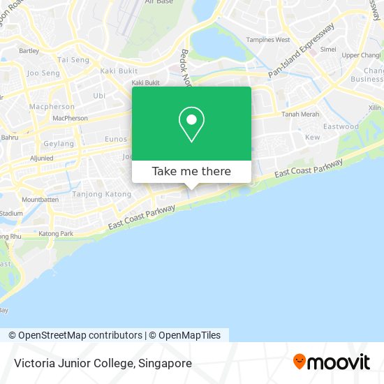 Victoria Junior College map