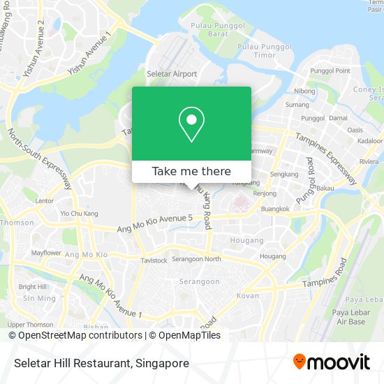 Seletar Hill Restaurant map