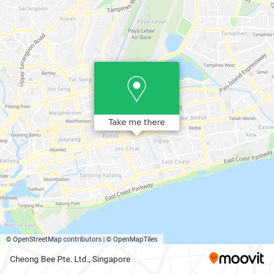 Cheong Bee Pte. Ltd.地图