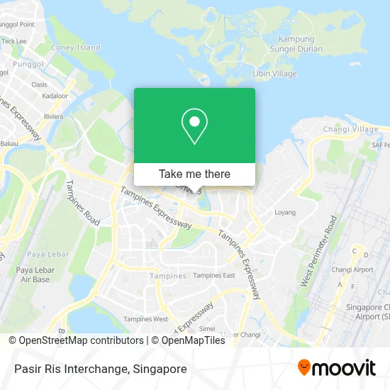 Pasir Ris Interchange Map How to Get to Pasir Ris Interchange in Northeast by Metro or Bus?
