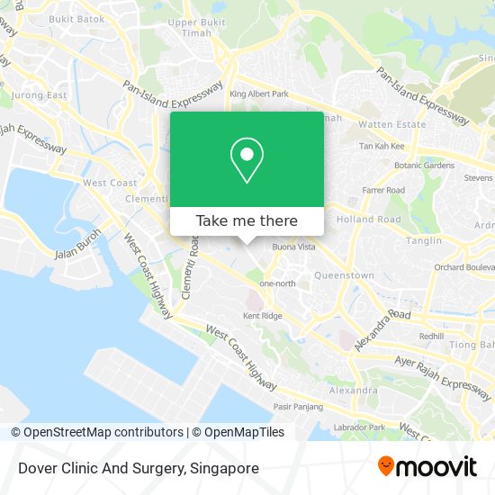 Dover Clinic And Surgery map