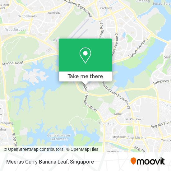 Meeras Curry Banana Leaf map