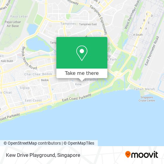 Kew Drive Playground map