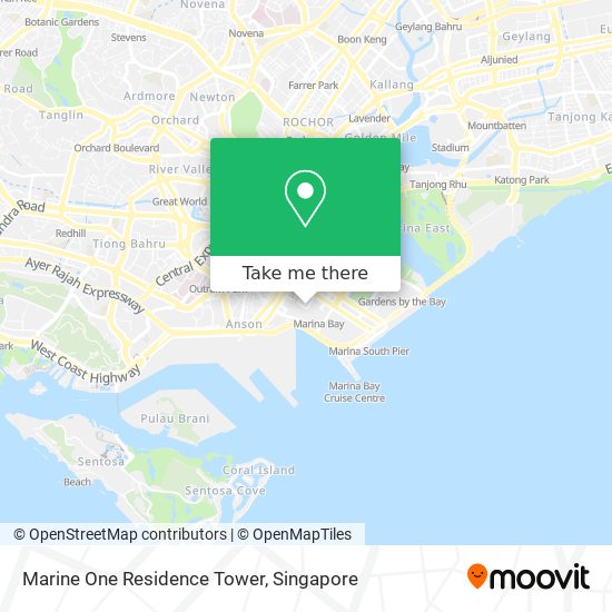 Marine One Residence Tower map