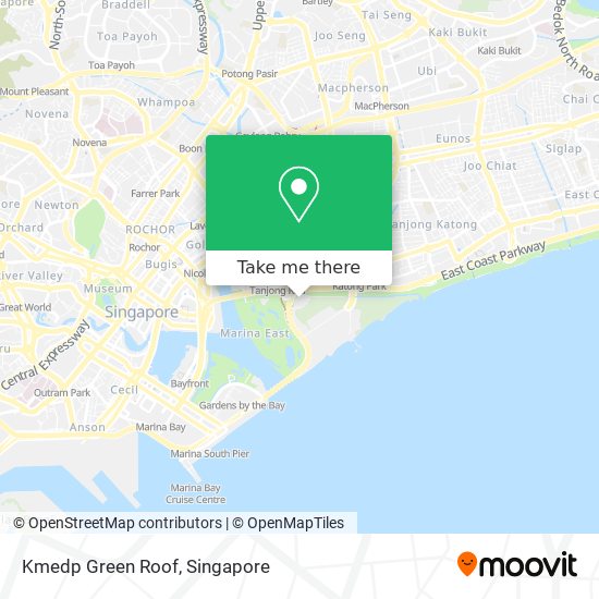 Kmedp Green Roof map