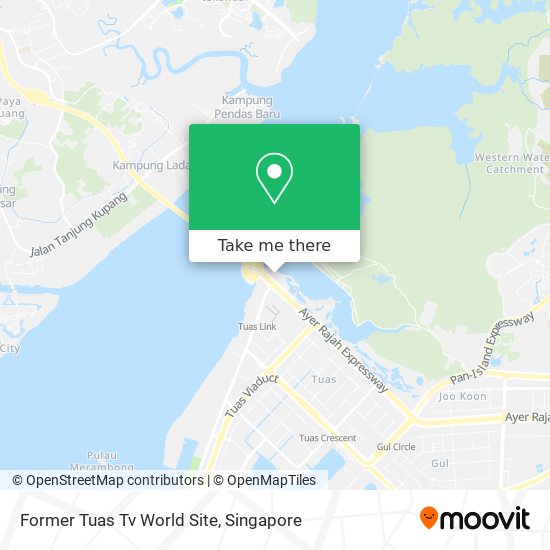 Former Tuas Tv World Site map