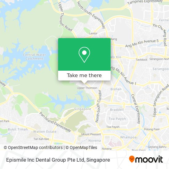 Epismile Inc Dental Group Pte Ltd map