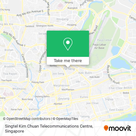 Singtel Kim Chuan Telecommunications Centre map