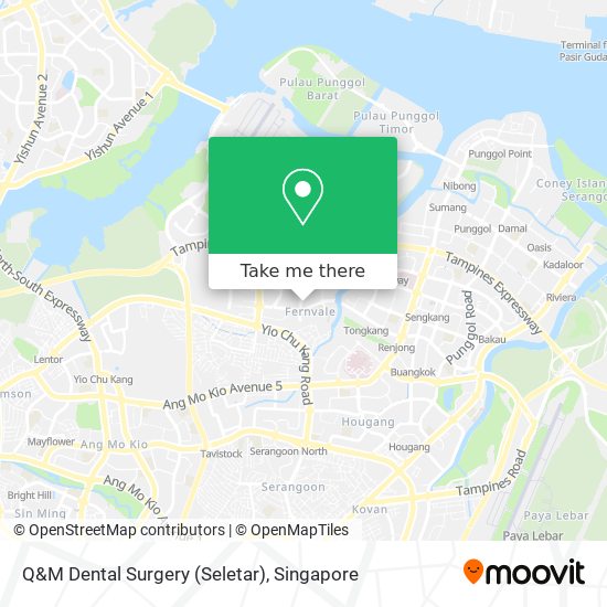 Q&M Dental Surgery (Seletar)地图