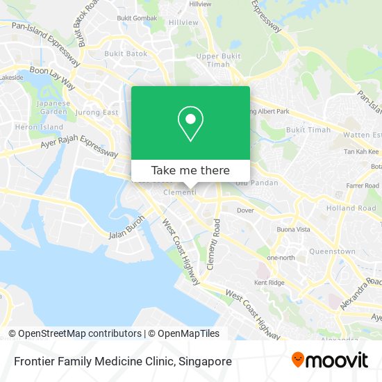 Frontier Family Medicine Clinic map