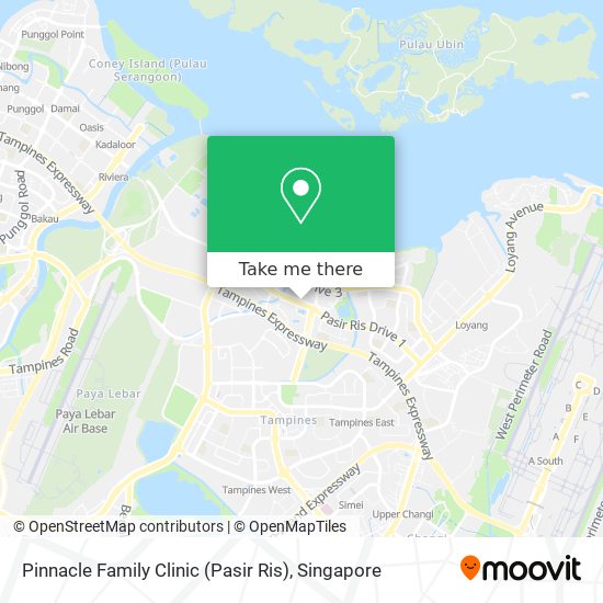 Pinnacle Family Clinic (Pasir Ris)地图
