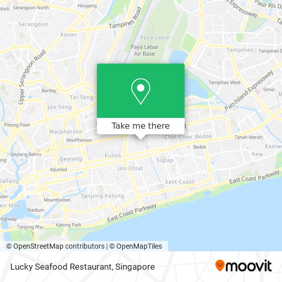 Lucky Seafood Restaurant map