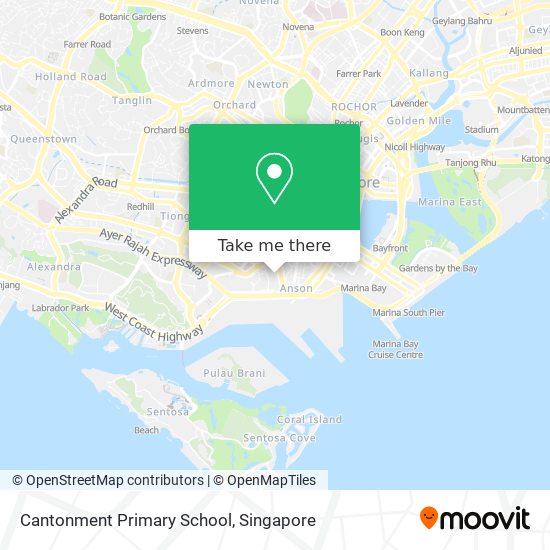 Cantonment Primary School地图