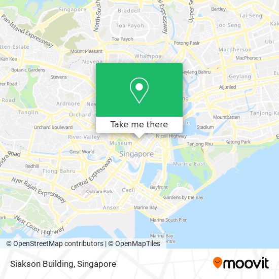 Siakson Building map