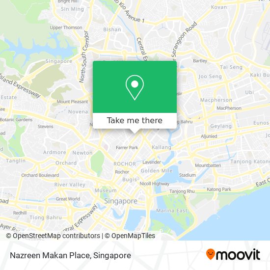 Nazreen Makan Place map