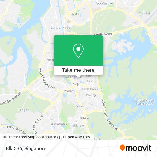 Blk 536 map