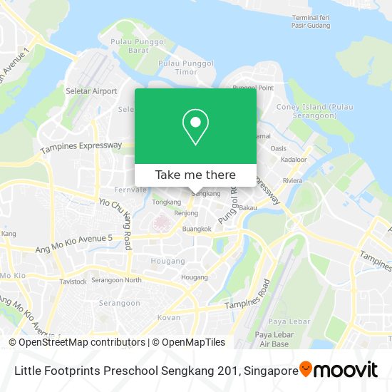 Little Footprints Preschool Sengkang 201地图