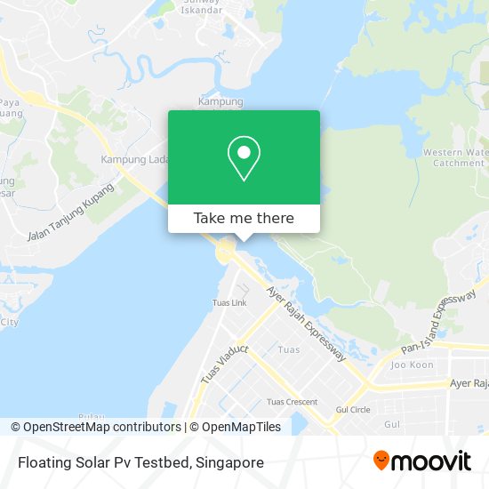 Floating Solar Pv Testbed map