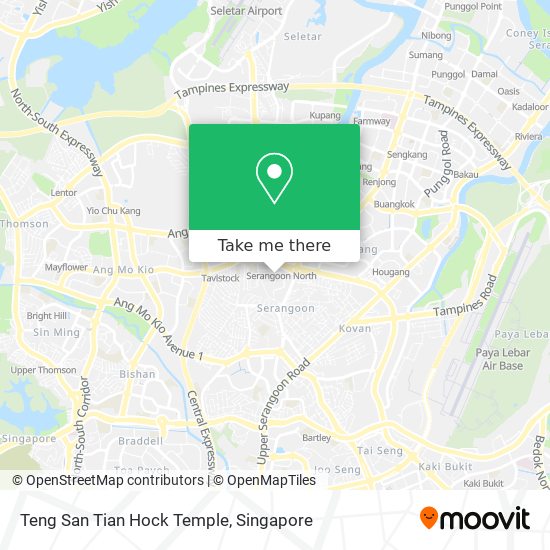 Teng San Tian Hock Temple地图
