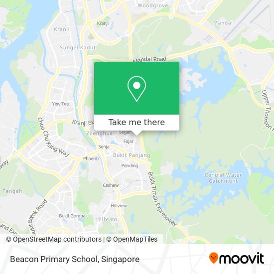 Beacon Primary School map