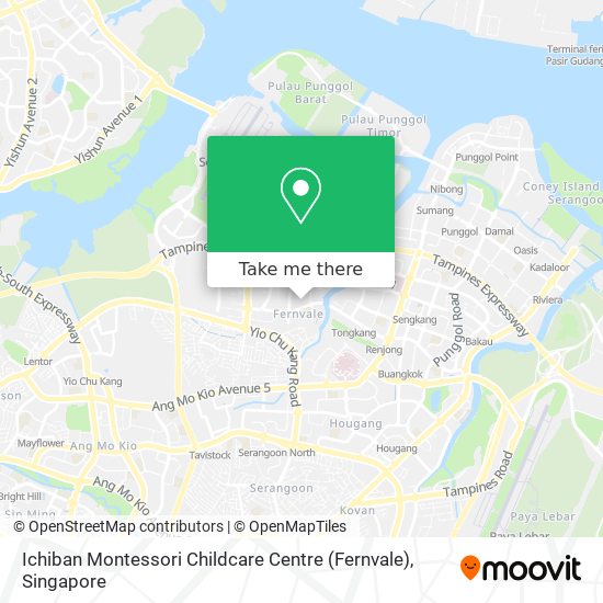 Ichiban Montessori Childcare Centre (Fernvale)地图