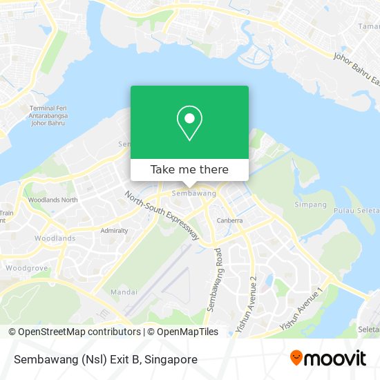 Sembawang (Nsl) Exit B地图