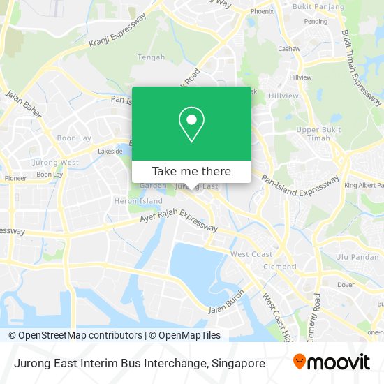 Jurong East Interim Bus Interchange地图