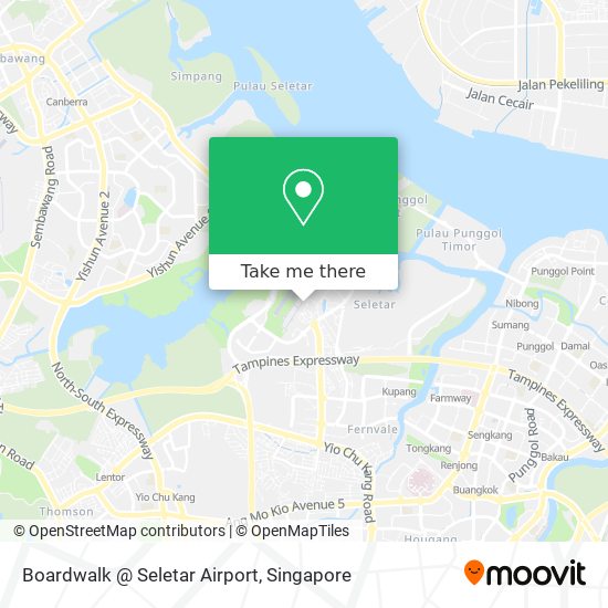 Boardwalk @ Seletar Airport地图