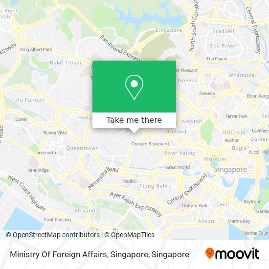 Ministry Of Foreign Affairs, Singapore地图