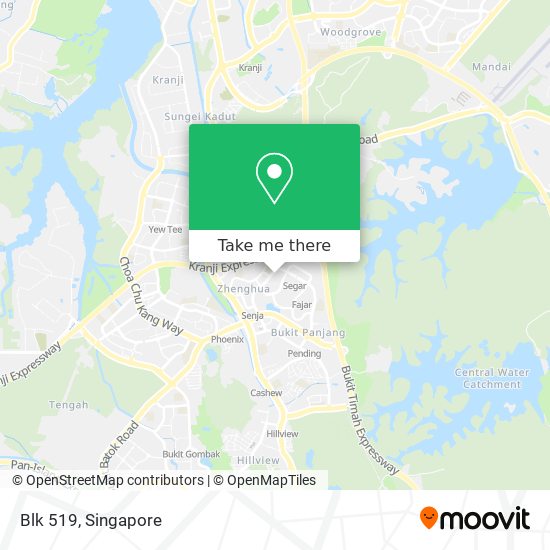 Blk 519 map