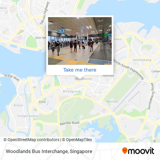 Woodlands Bus Interchange地图