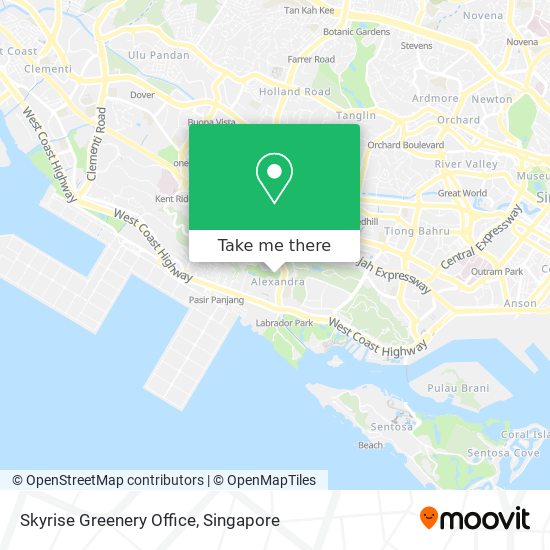 Skyrise Greenery Office map