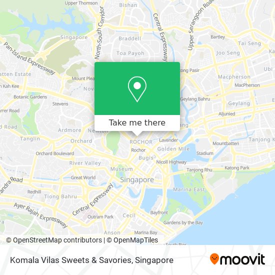 Komala Vilas Sweets & Savories map