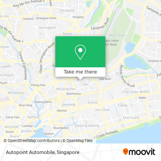 Autopoint Automobile map