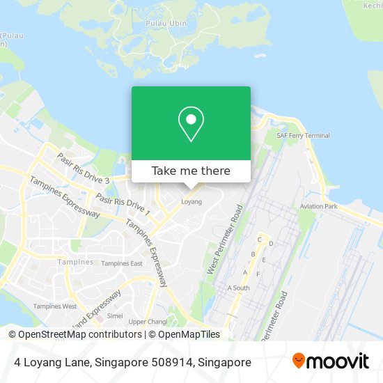 4 Loyang Lane, Singapore 508914地图