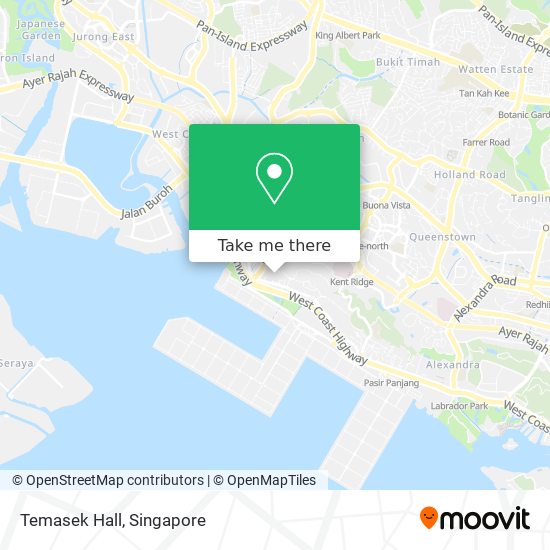 Temasek Hall地图