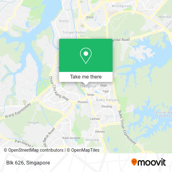 Blk 626地图