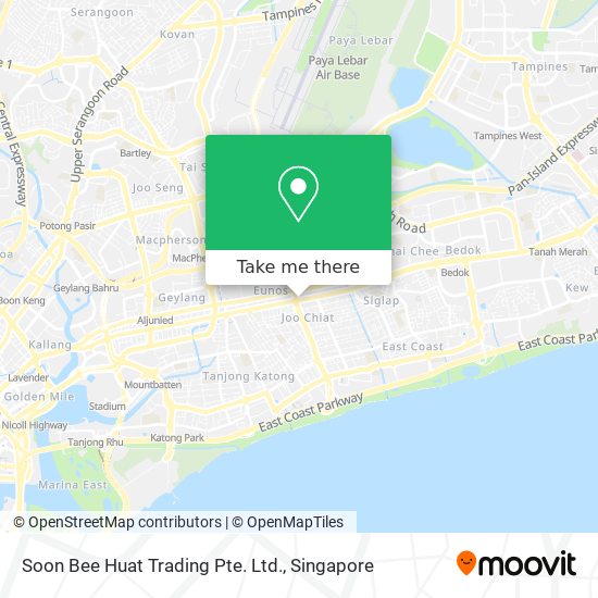 Soon Bee Huat Trading Pte. Ltd. map