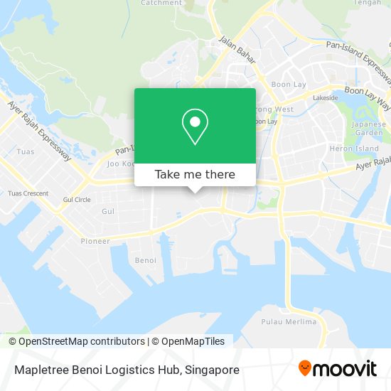 Mapletree Benoi Logistics Hub地图