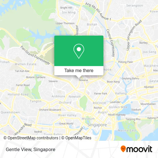 Gentle View map