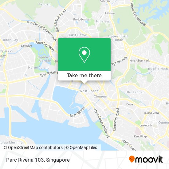 Parc Riveria 103 map