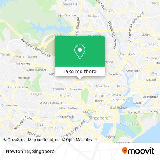 Newton 18 map