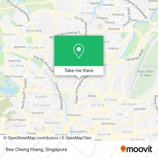 Bee Cheng Hiang map