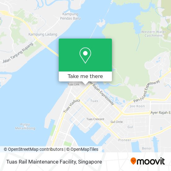 Tuas Rail Maintenance Facility地图