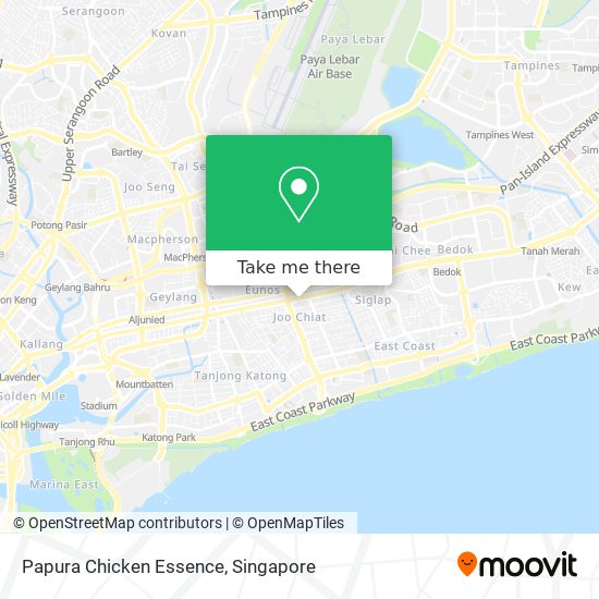 Papura Chicken Essence map