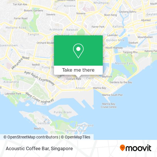 Acoustic Coffee Bar map