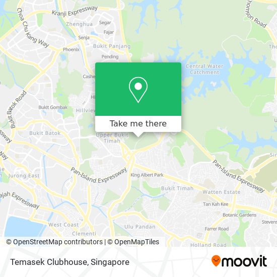 Temasek Clubhouse map